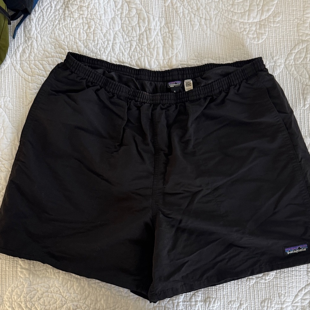 Patagonia Black Athletic Shorts
